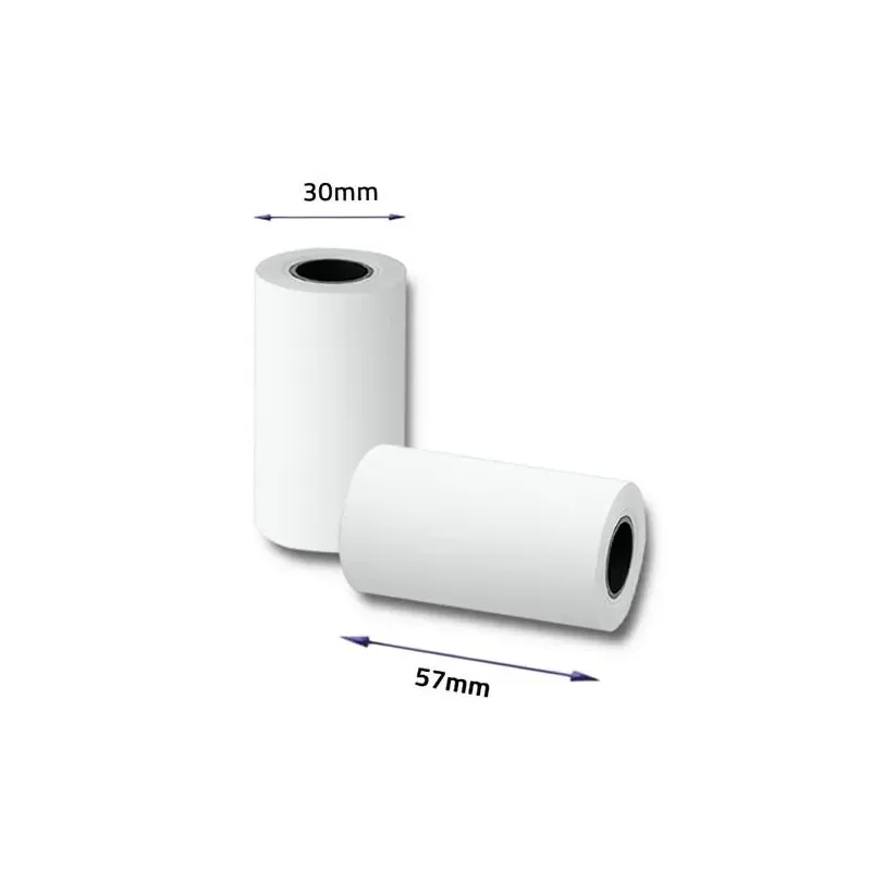 Rolka termiczna Qoltec 57x7 | 55g/m2 | 10szt