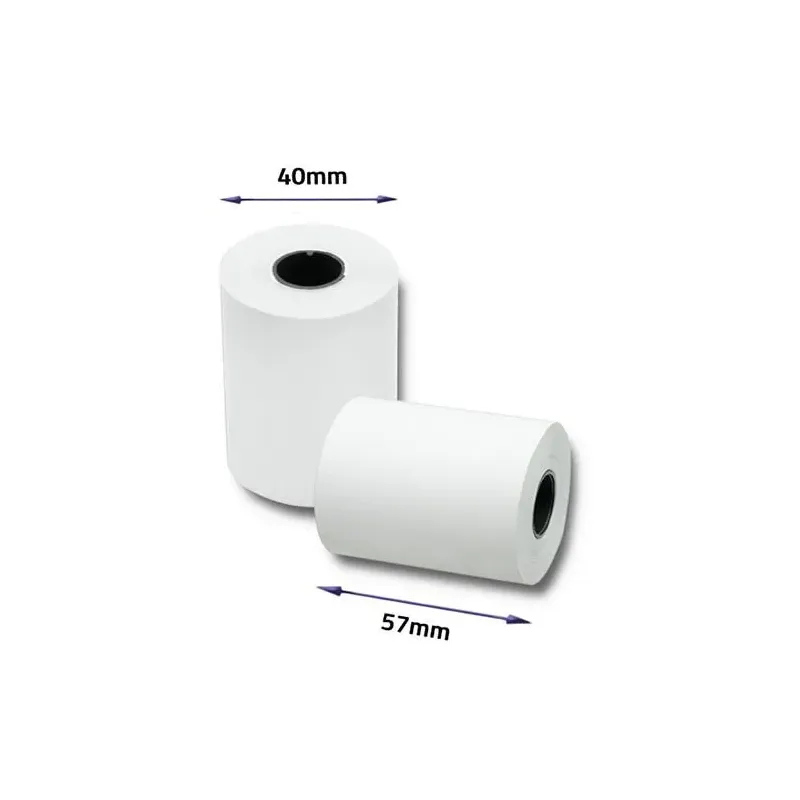 Rolka termiczna Qoltec 57x15 | 55g/m2 | 10szt | PartsPC.pl