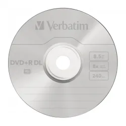 Płyty DVD+R Verbatim 8.5GB X8 Double Layer (25 Cake) | PartsPC.pl