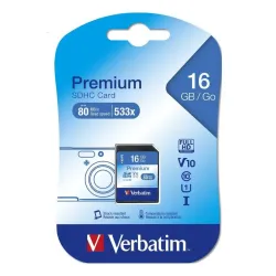 Karta pamięci SDHC Verbatim 16GB Class 10 | PartsPC.pl