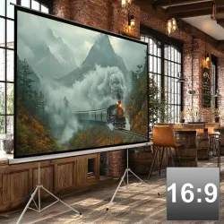 Ekran projekcyjny Maclean MC-712 150" 4:3 300x225 na 2 | PartsPC.pl