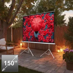 Ekran projekcyjny Maclean MC-712 150" 4:3 300x225 na 2 | PartsPC.pl