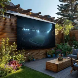 Ekran projekcyjny elektryczny Maclean MC-561 135" 16:9 300x168 ściana lub