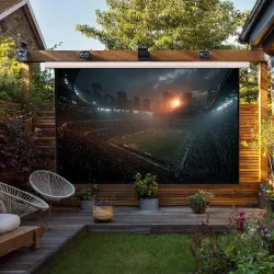 Ekran projekcyjny elektryczny Maclean MC-561 135" 16:9 300x168 ściana lub