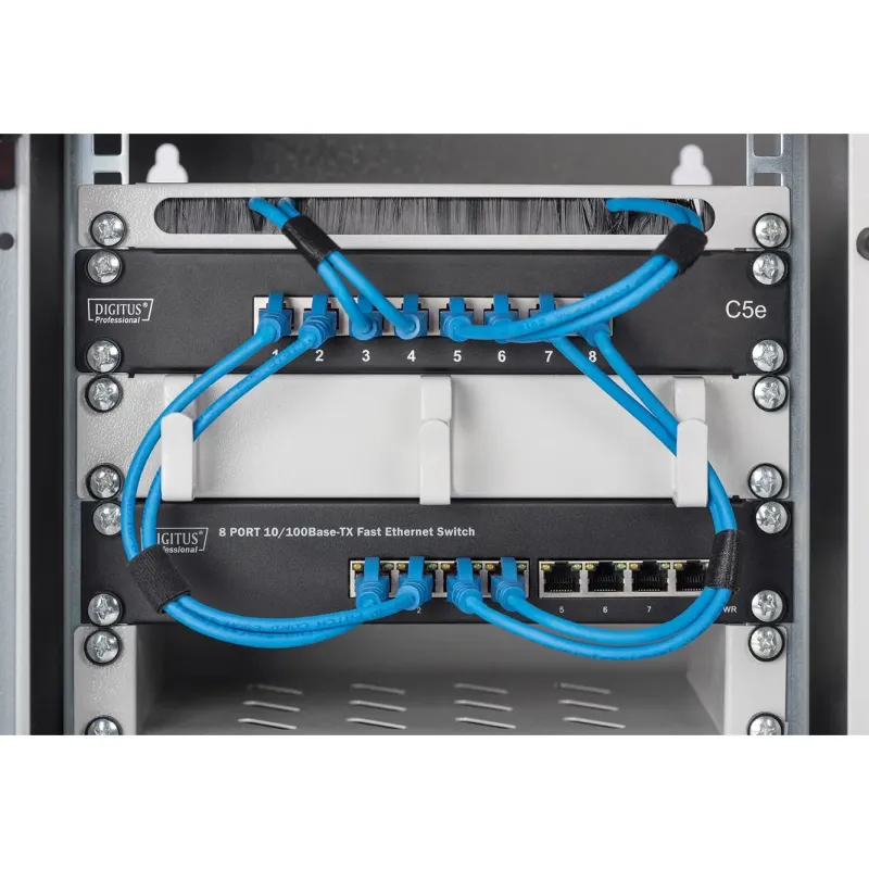 Półka DIGITUS 10" 1U, 150mm | PartsPC.pl