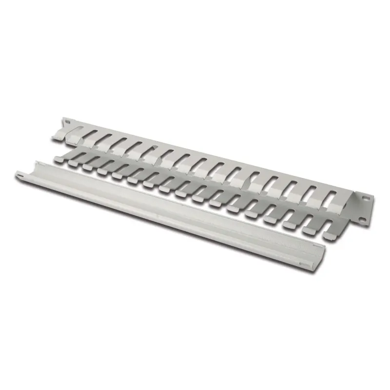 Organizator kablowy DIGITUS 19" 1U 40/70 (RAL 7035)