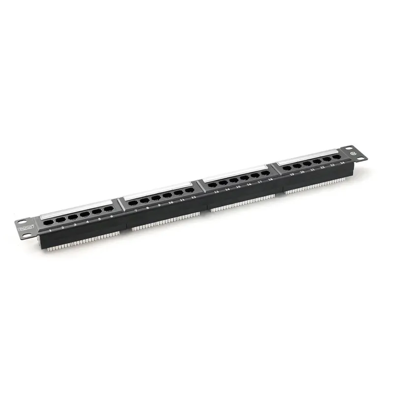 Patch panel DIGITUS 19" 24x RJ45 UTP kat. 5e 1U