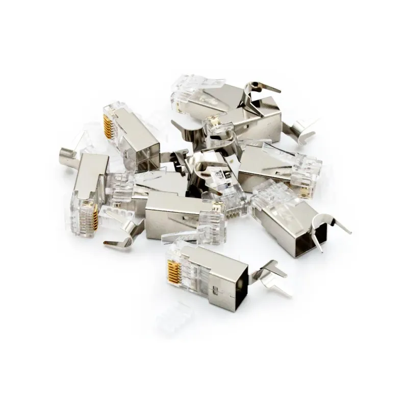 Wtyk RJ45 DIGITUS kat. 6A ekranowany (do przewodów AWG | PartsPC.pl