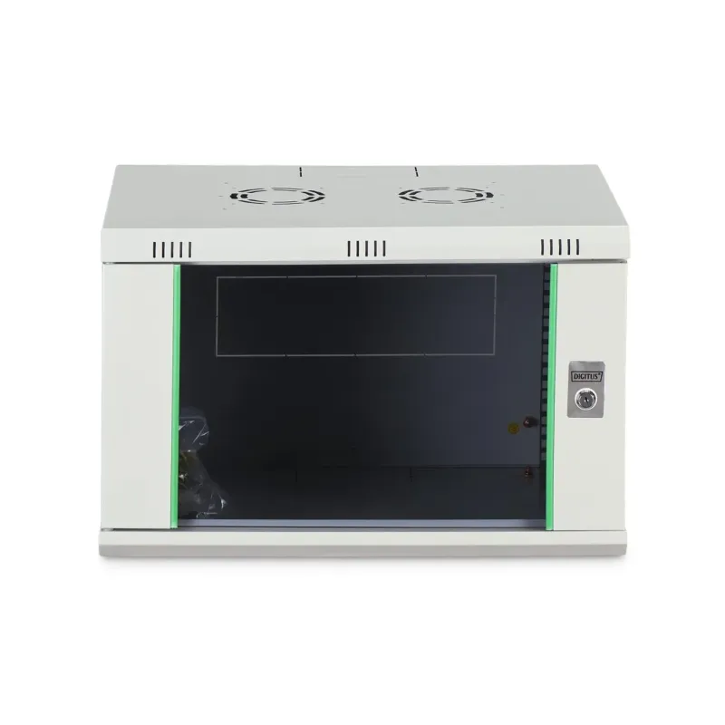 Szafa sieciowa wisząca jednosekcyjna DIGITUS Dynamic 19" 7U, 600x450, drzwi