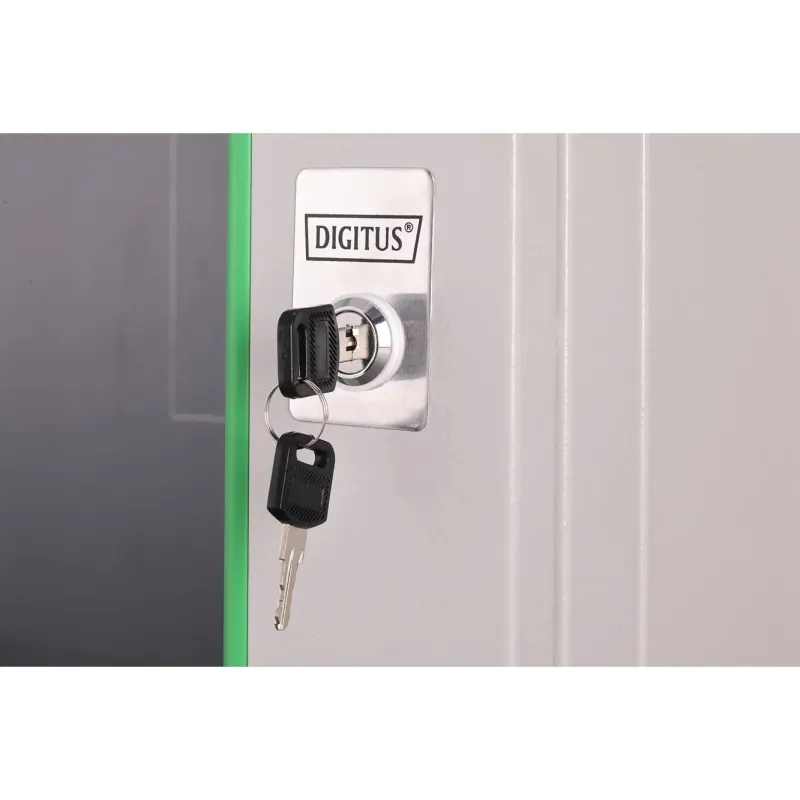 Szafa sieciowa wisząca jednosekcyjna DIGITUS Dynamic 19" 9U, 600x450, drzwi