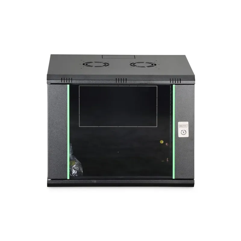 Szafa sieciowa wisząca jednosekcyjna DIGITUS Dynamic 19" 9U, 600x450, drzwi