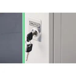 Szafa sieciowa wisząca jednosekcyjna DIGITUS Dynamic 19" 9U, 600x600, drzwi