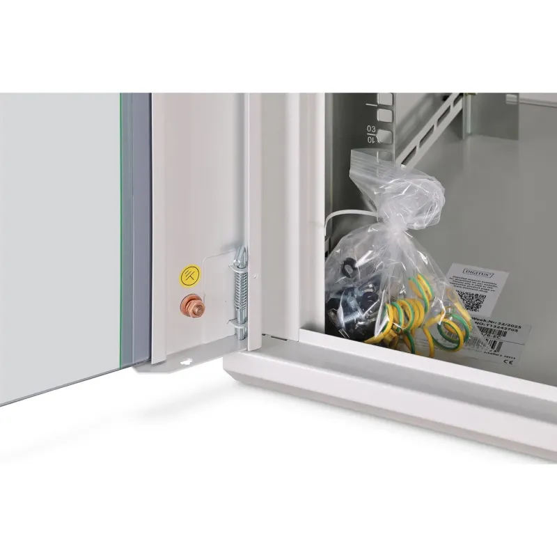 Szafa sieciowa wisząca jednosekcyjna DIGITUS Dynamic 19" 12U, 600x600,