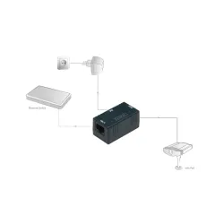 Adapter PoE DIGITUS FastEthernet 10/100Mbps pasywny DC | PartsPC.pl