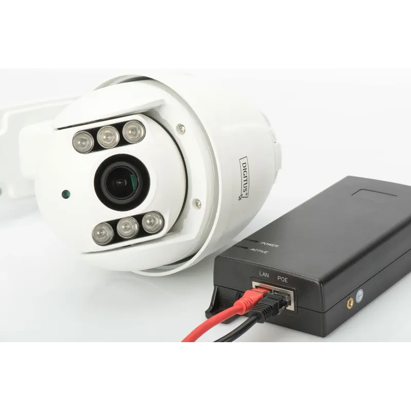 Zasilacz/Adapter PoE+ DIGITUS 802.3at max. 48V 60W | PartsPC.pl