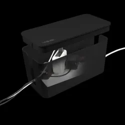 Organizer kabli LogiLink KAB0060 CableBox M, czarny