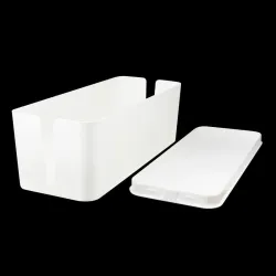Organizer kabli LogiLink KAB0063 CableBox L, biały