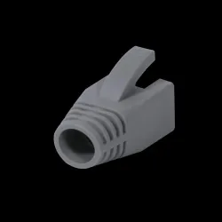 Osłonka wtyku RJ45 LogiLink MP0035 8mm kat.6 szary 50szt | PartsPC.pl