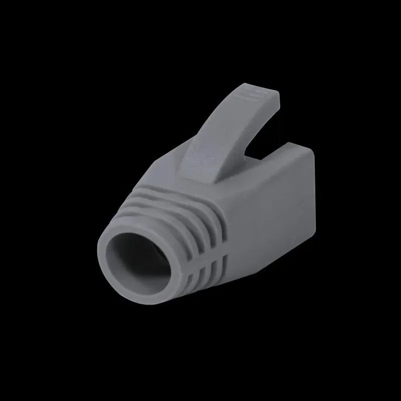Osłonka wtyku RJ45 LogiLink MP0035 8mm kat.6 szary 50szt | PartsPC.pl