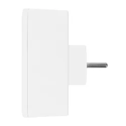 Gniazdko prądowe x2 + 4xUSB Maclean, rozgałęźnik z 2 | PartsPC.pl