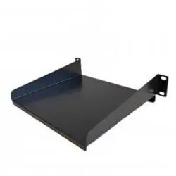 Półka RACK 10'' 1U 200mm, Netrack, czarna | PartsPC.pl