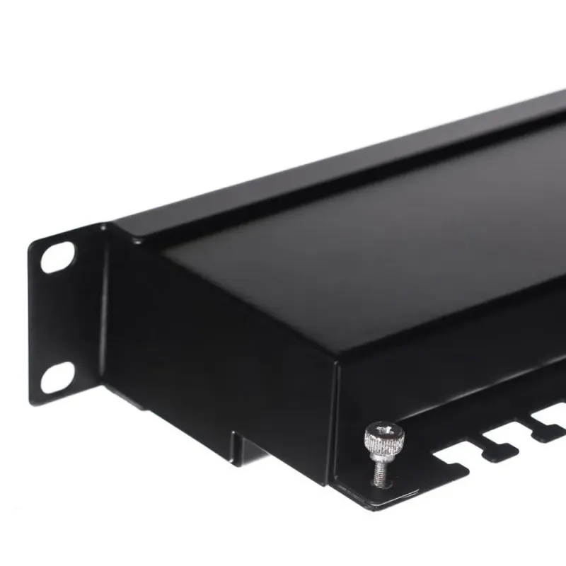 Patch panel 19'' Netrack 24-porty kat. 5e FTP, z półką | PartsPC.pl