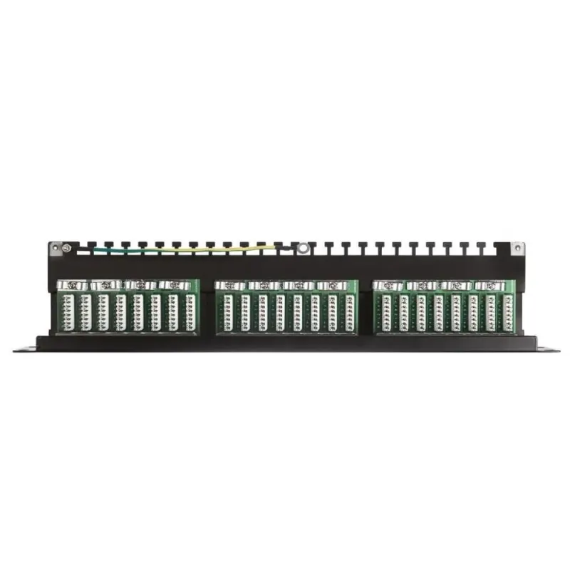 Patch panel 19'' Netrack 24-porty kat. 6 FTP, z półką | PartsPC.pl