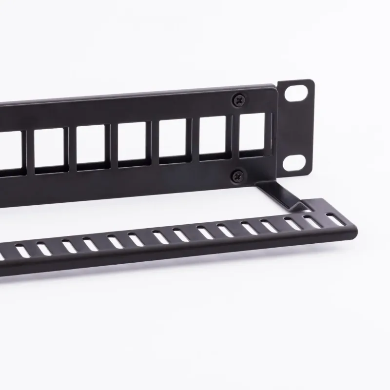 Patch panel keystone 19" 24-porty, UTP Netrack | PartsPC.pl