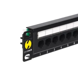 Patch panel 10'' Netrack 12-portów kat. 5e UTP | PartsPC.pl