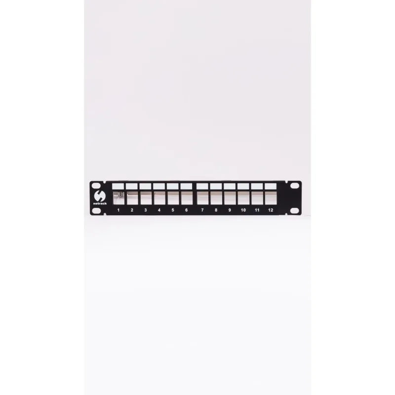 Patch panel keystone 10" 12-porty, FTP Netrack | PartsPC.pl