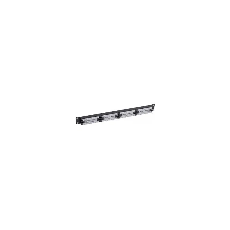 Patch panel RACK 19" 1U, 24 porty kat. 5e UTP, Netrack, | PartsPC.pl