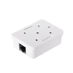 Gniazdo natynkowe kompletne 1xRJ45 8p8c FTP Cat5e LSA | PartsPC.pl