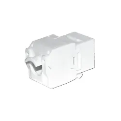 Moduł keystone Jack RJ45 kat. 5e UTP, beznarzędziowy Netrack, biały
