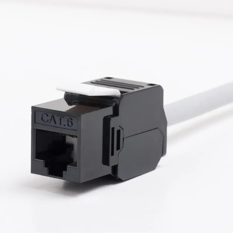 Moduł keystone Jack RJ45 kat. 6 UTP, beznarzędziowy | PartsPC.pl