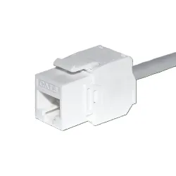 Moduł keystone Jack RJ45 kat. 6 UTP, beznarzędziowy, | PartsPC.pl