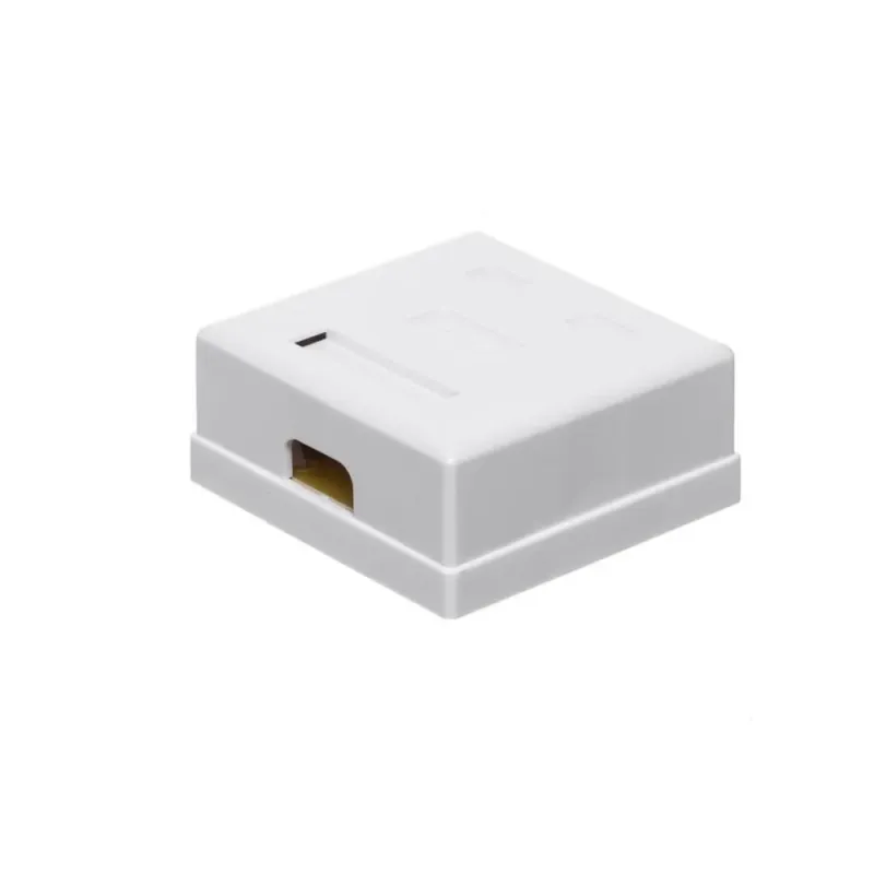 Gniazdo natynkowe kompletne 2xRJ45 8p8c UTP Cat6 LSA | PartsPC.pl