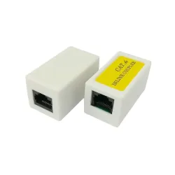 Łącznik przewodów RJ45-RJ45 Netrack kat. 6 UTP | PartsPC.pl
