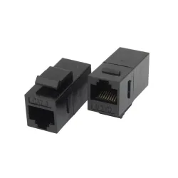 Łącznik przewodów Keystone RJ45-RJ45 Netrack Kat. 6 UTP | PartsPC.pl