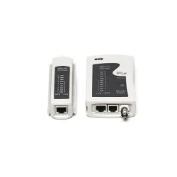 Tester kabli RJ11/RJ12/RJ45 BNC/UTP/FTP/STP Netrack | PartsPC.pl