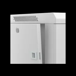 Szafa wisząca 19" Netrack, 6U/600x450mm – szary, drzwi | PartsPC.pl