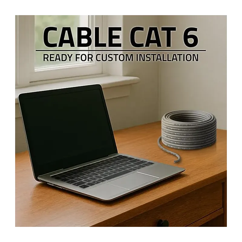 Kabel sieciowy Qoltec Patchcord skrętka UTP | Miedziany Cu | CAT6 | High