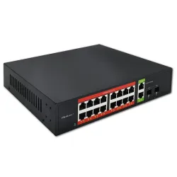 Switch niezarządzalny Qoltec przełącznik sieciowy Gigabit Ethernet PoE |