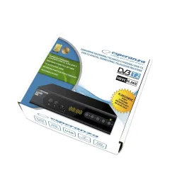 Tuner cyfrowy Esperanza EV106R DVB-T/T2 H.265/HEVC | PartsPC.pl