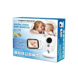 Niania elektroniczna Esperanza LCD 2.0 Jacob | PartsPC.pl