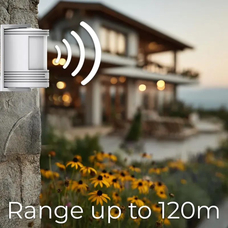 Sygnalizator wejścia bezprzewodowy Greenblue GB212 czujnik ruchu 52 melodie