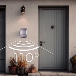 Sygnalizator wejścia bezprzewodowy Greenblue GB212 czujnik ruchu 52 melodie