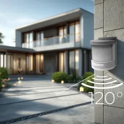 Sygnalizator wejścia bezprzewodowy Greenblue GB212 czujnik ruchu 52 melodie