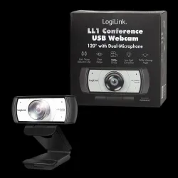 Kamera internetowa HD LogiLink UA0377 USB Pro, 120°, podwójn… | PartsPC.pl