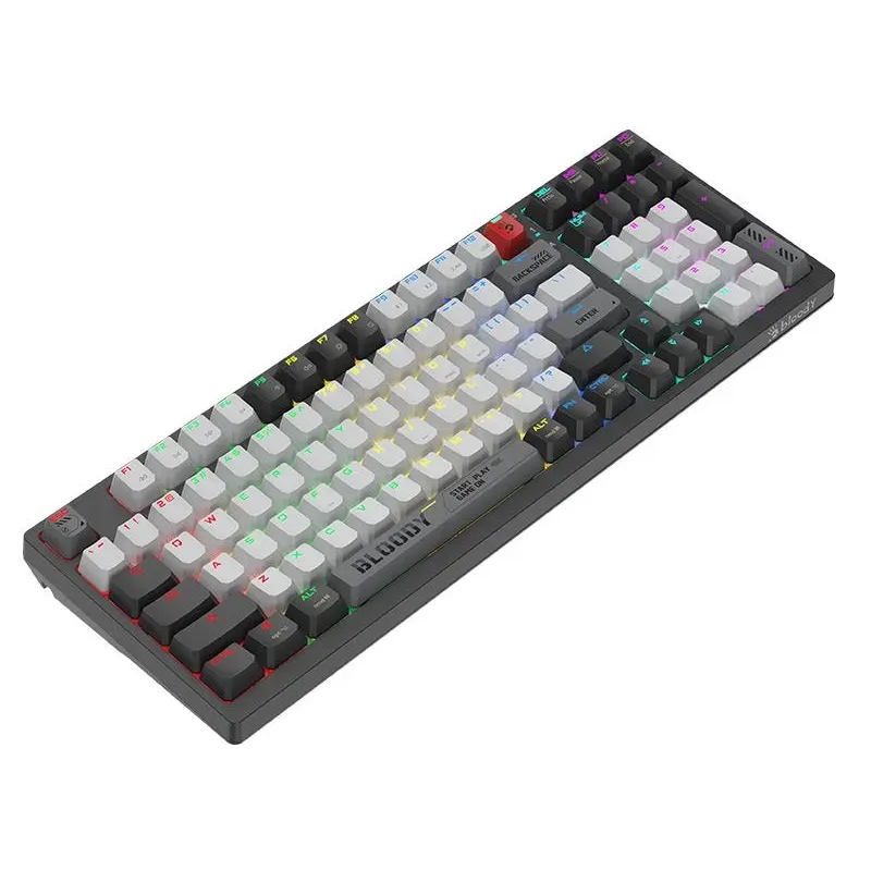 Klawiatura bezprzewodowa A4tech Bloody WS98 Grey WRLS