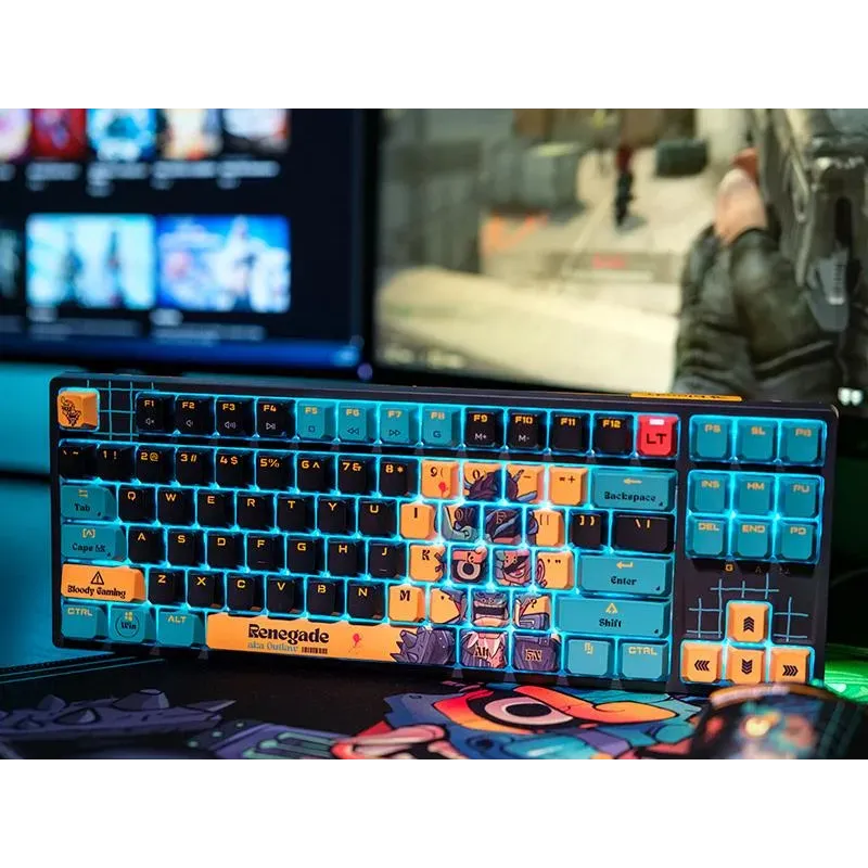 Klawiatura przewodowa A4Tech Bloody AT87 RENEGADE | PartsPC.pl